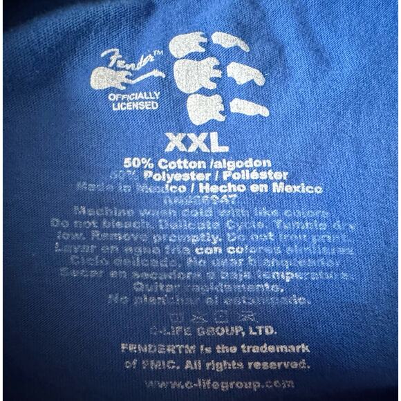 Pink Floyd T-shirt & Fender T-shirt Bundle Men’s Size XXL - Picture 8 of 10